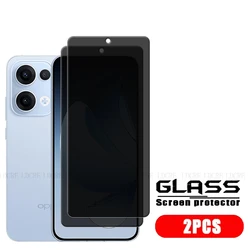 Enhanced Privacy Tempered Glass Screen Protector - 4 Pack for Reno 13 (2 Front Glass)