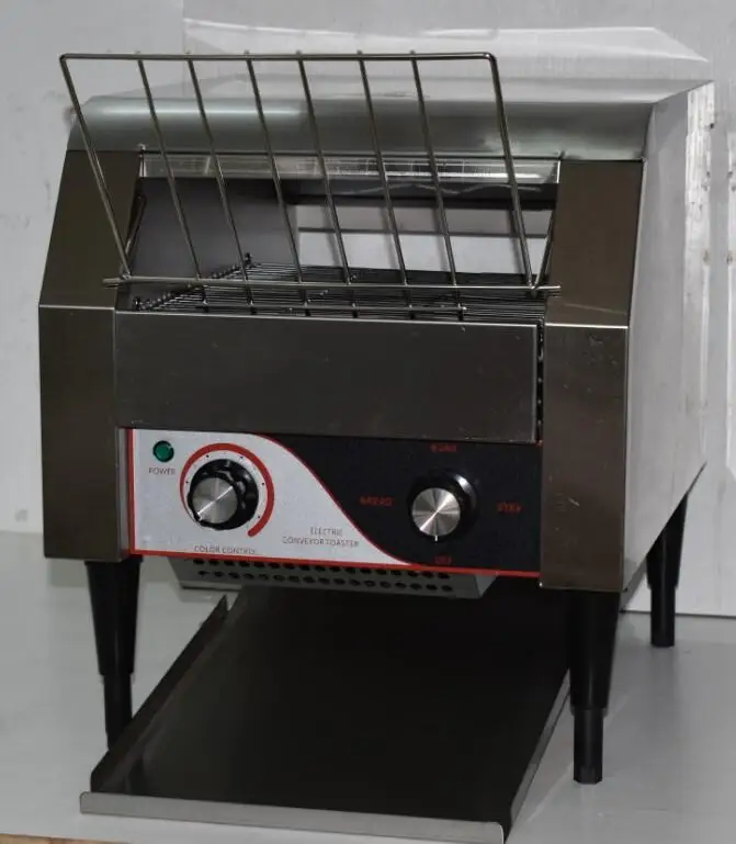 220V 1.34KW 1PC Commercial chain type of toaster oven TDL-150 vertical bread furnace toaster food processing equipment 4
