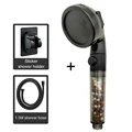 Black shower Set