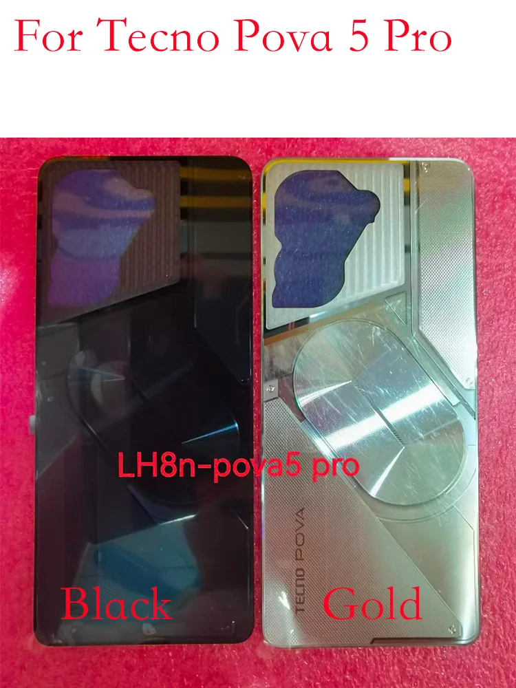 Infinix Tecno Pova 5 Tecno Pova 5 Pro 후면 배터리 커버 하우징, 후면 후면 커버 하우징 케이스 수리 부품, 1 개, 신제품