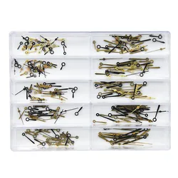 Assorted Watch Hands Replacement Kit - Premium Repair Accessories (Black and Gold)