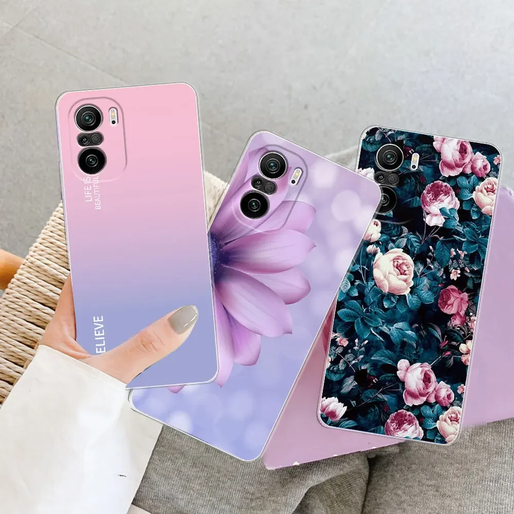 Elegant Transparent Marble Design Silicone Phone Case - Soft Clear Protective Cover
