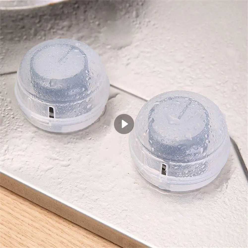 Cooker Cover Oil-proof Control Switch For Kitchen Oven Knob Cover Gas Stove Protector Universal Non-stick Transparent
