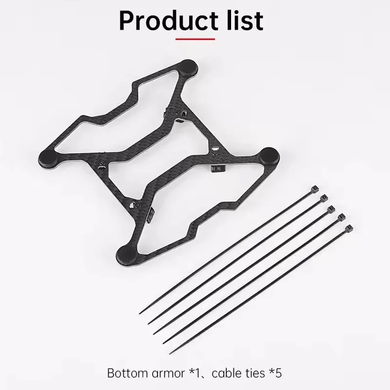 Protection fibre carbone DJI Avata 2 - Pare-chocs & support atterrissage