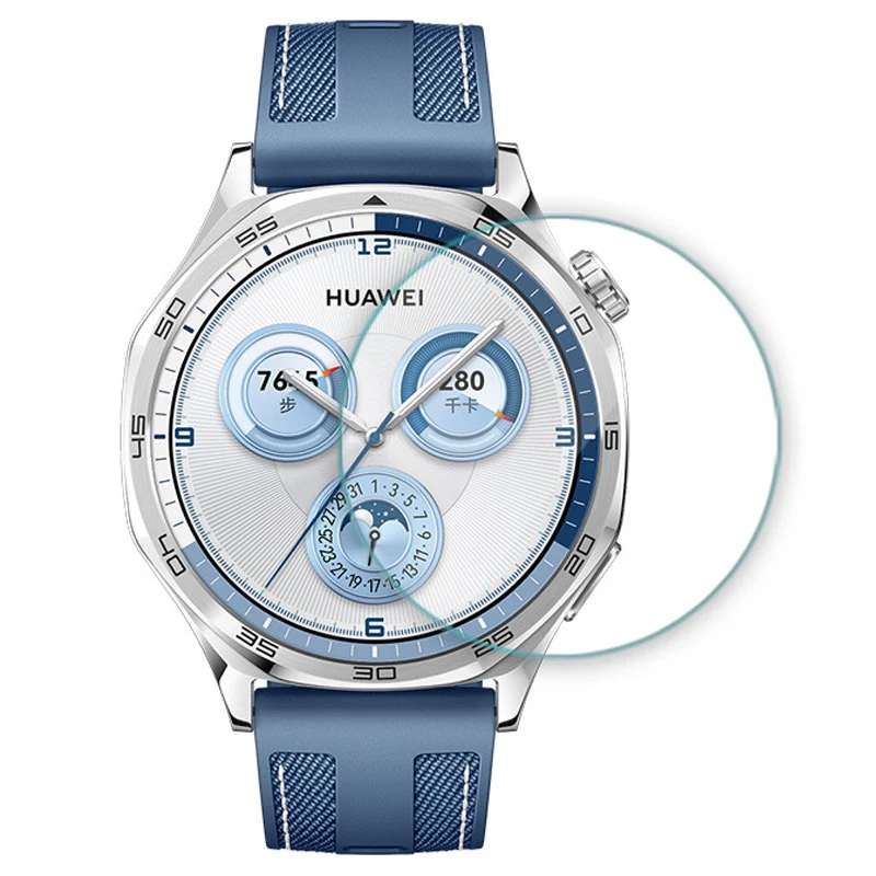 Premium Tempered Glass Screen Protector for Huawei Watch - Anti-Shatter Protective Film