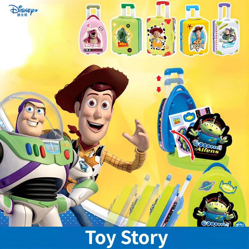 Disney 6Pcs Toy Story Woody Jessie Buzz Lightyear Alien Gashapon Gachapon Toy Decoration Accessori Fai Da Te Per Regali Per Bambini