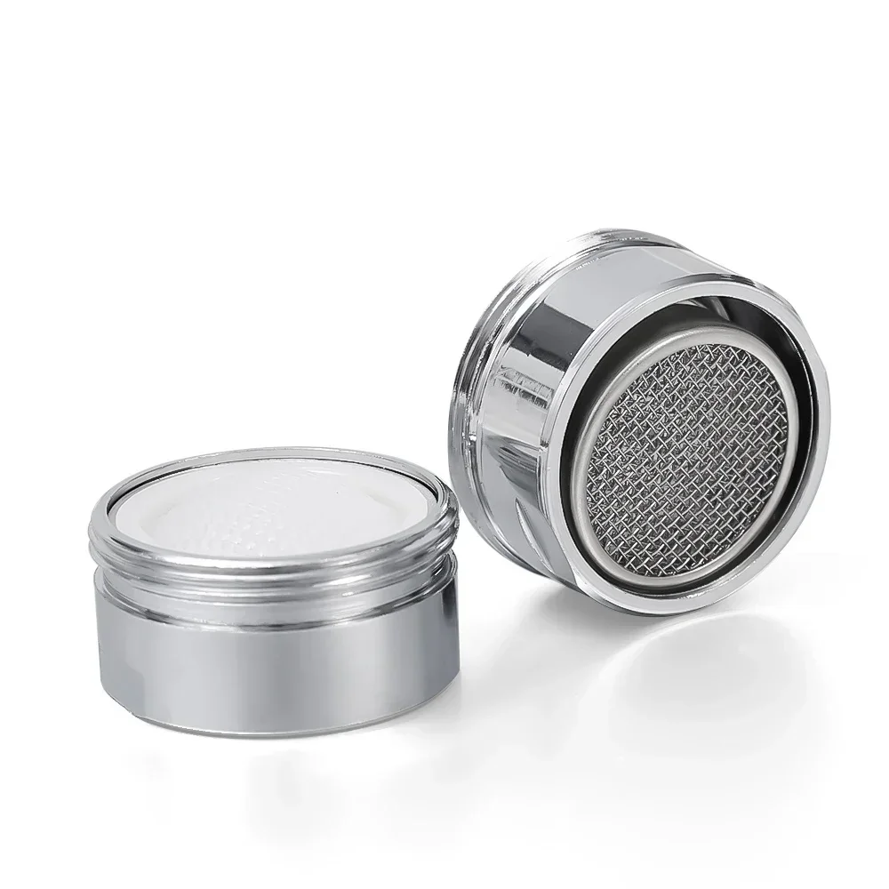 Brass Water Saving Faucet Tap Aerator Thread Bathroom Faucet Bubbler Replaceable Filter Mixed Nozzle 24mm 1/6set faucet aerator faucet water filter faucet filter