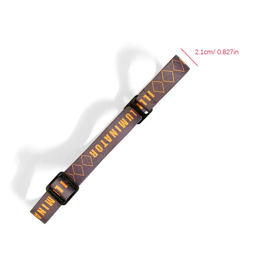 Elastic Headband Elastic Head Strap Belt Adjustable Headband Flashlight Headlight Headlamp Outdoor 1/2/5PCS