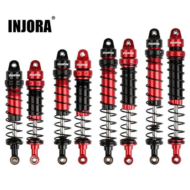 INJORA Aluminum Shock Absorber 90/100/110/120mm Damper For 1/10 RC Crawler Car Axial SCX10 90046 Capra AXI231017 TRX-4 Gen8