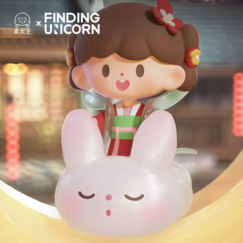 

F.UN zZoton zhuodawang Ancient Travel Series Blind Box Toys Cute Action Anime Figure Kawaii Mystery Box Model Designer Doll