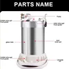 5.8L Electric Kettle Temperature Control Keep Warm Coffee Hot Water Boiler Food Grade 304 Stainless Steel Electric Kettle 6