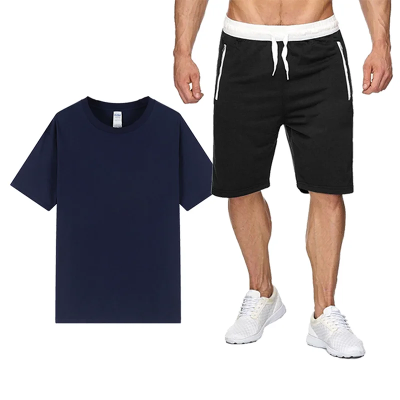 

Summer Cotton Linen Shirt Set Men's Casual Outdoor 2-Piece Suit Andhome Clothes Pajamas Comfy Breathable Beach Short Sleeve DSL