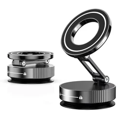 Xiaomi Super Strong Magnetic Foldable Phone Holder with 360° Adjustability (01--Black)