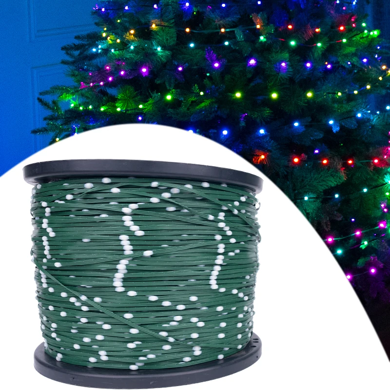 DC5V Addressable Individually WS2811 Led String Green Wire RGBIC Dream