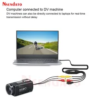 USB AV Recorder video audio capture box 1080p 30hz VHS TV DVD VCR Audio Capture Card Adapter RCA To USB Video Converter for Mac - Image 4