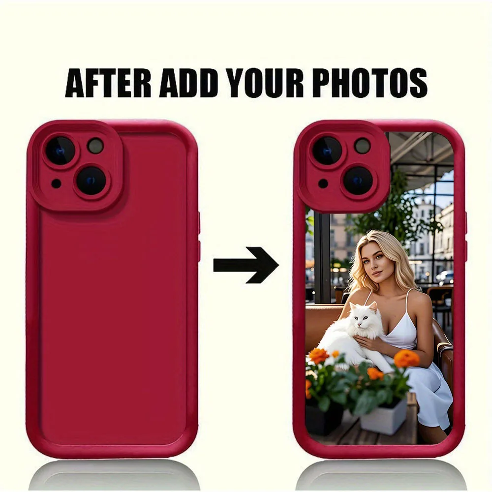 Customized Black TPU Soft Shell Phone Case