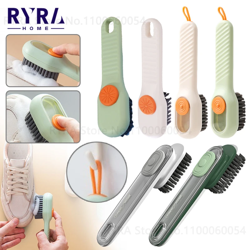 Multifunction Shoe Brush Soft Bristled Liquid Shoe Brush For Clothes Shoes  Household Cleaning Brush Wash Shoe Cleaning Tools - AliExpress