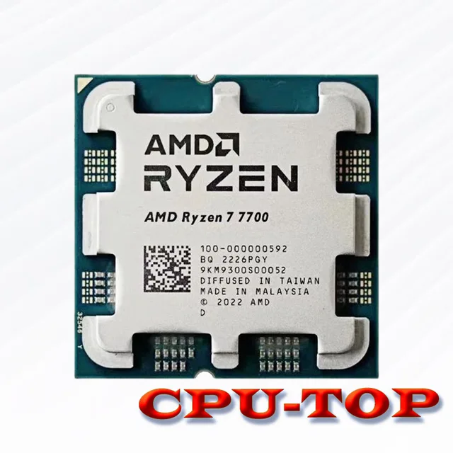AMD Ryzen 7 7700 R7 7700 3.8 GHz 8-Core 16-Thread CPU Processor 