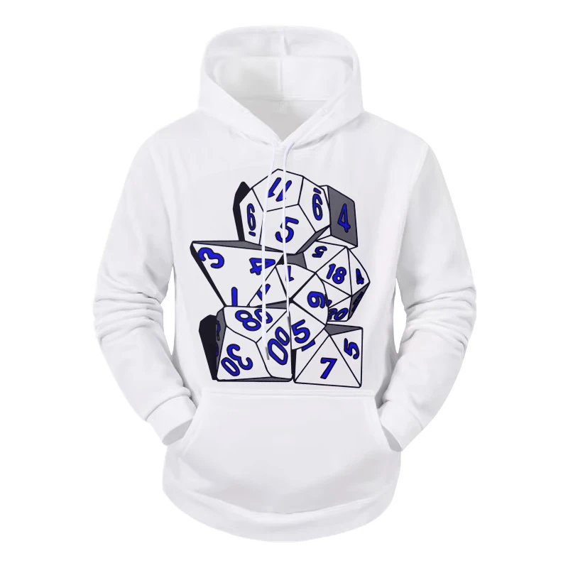 Dice Fashion Style 3D Printed Hoodies Unisex Pullovers Hoodie Casual Sweatshirts