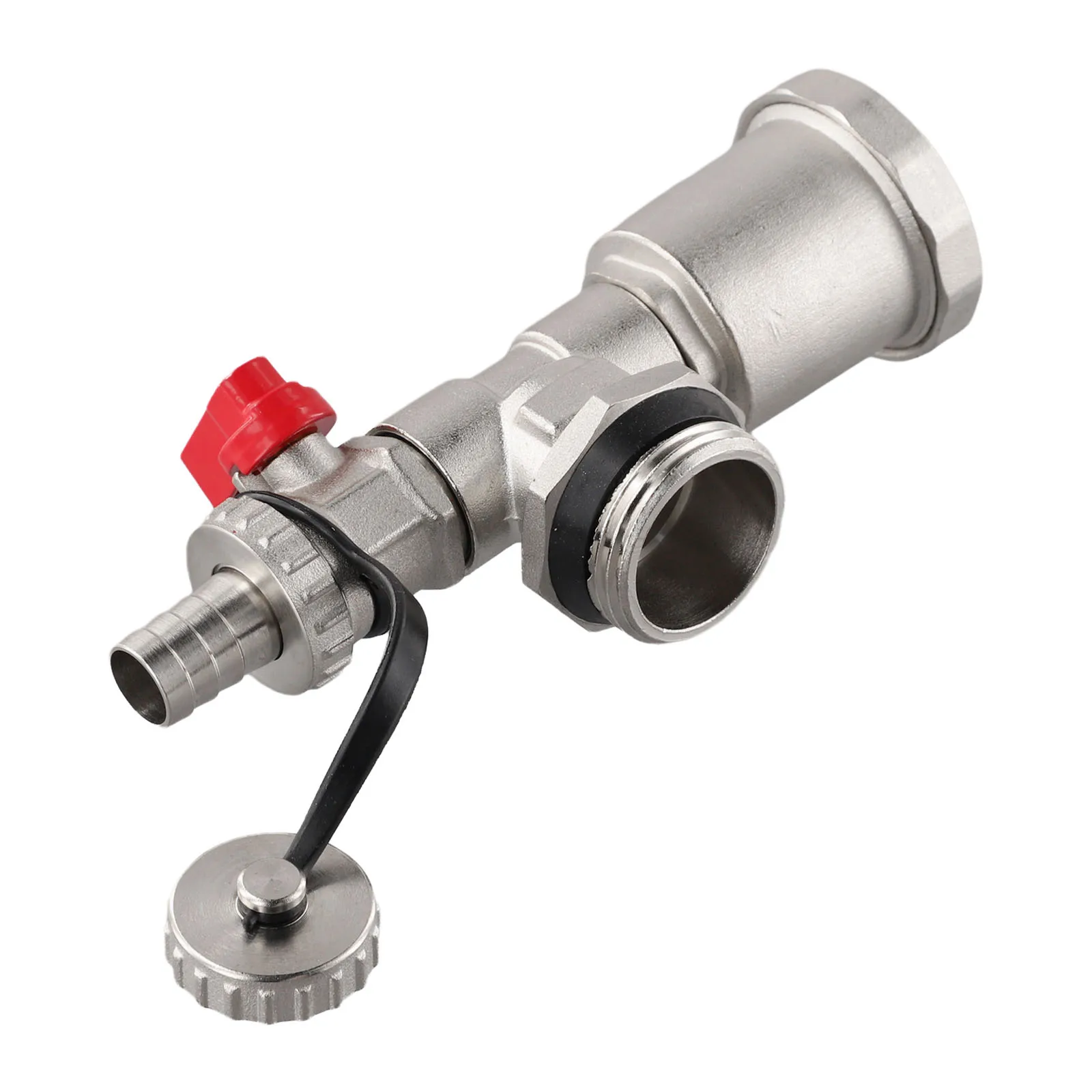 วาล์วระบายอากาศอัตโนมัติแบบเร็ว G1 DN25 ทำจากทองเหลือง สำหรับระบบทำความร้อนและระบายความร้อน ชิ้นส่วนระบบ HVAC 1