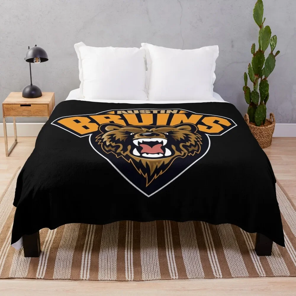 

Austin Bruins Throw Blanket Beach Polar Nap wednesday Blankets
