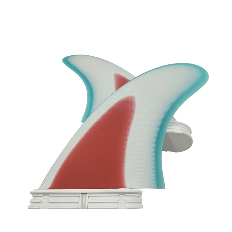 UPSURF FCS 2 Keel Twin Fins Surfing MR Twin Fins Set For Shortboard,Fish,Funboard Stabilizer Surfboard Surf Keels