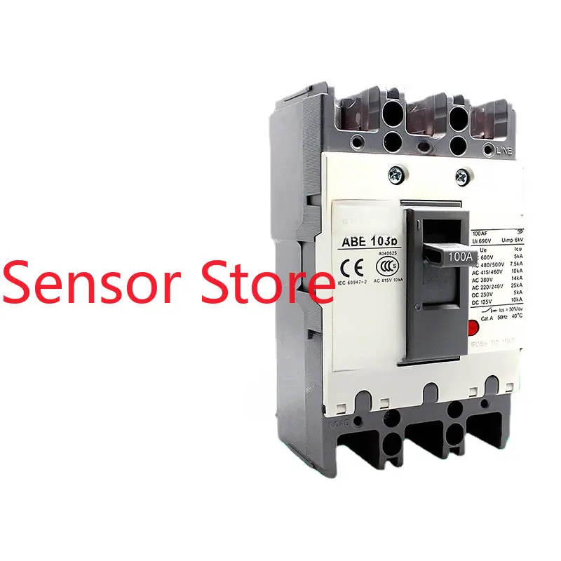 

Wuxi MEC Three-phase Molded Case Circuit Breaker ABE103b 3P 60A 75A 100A