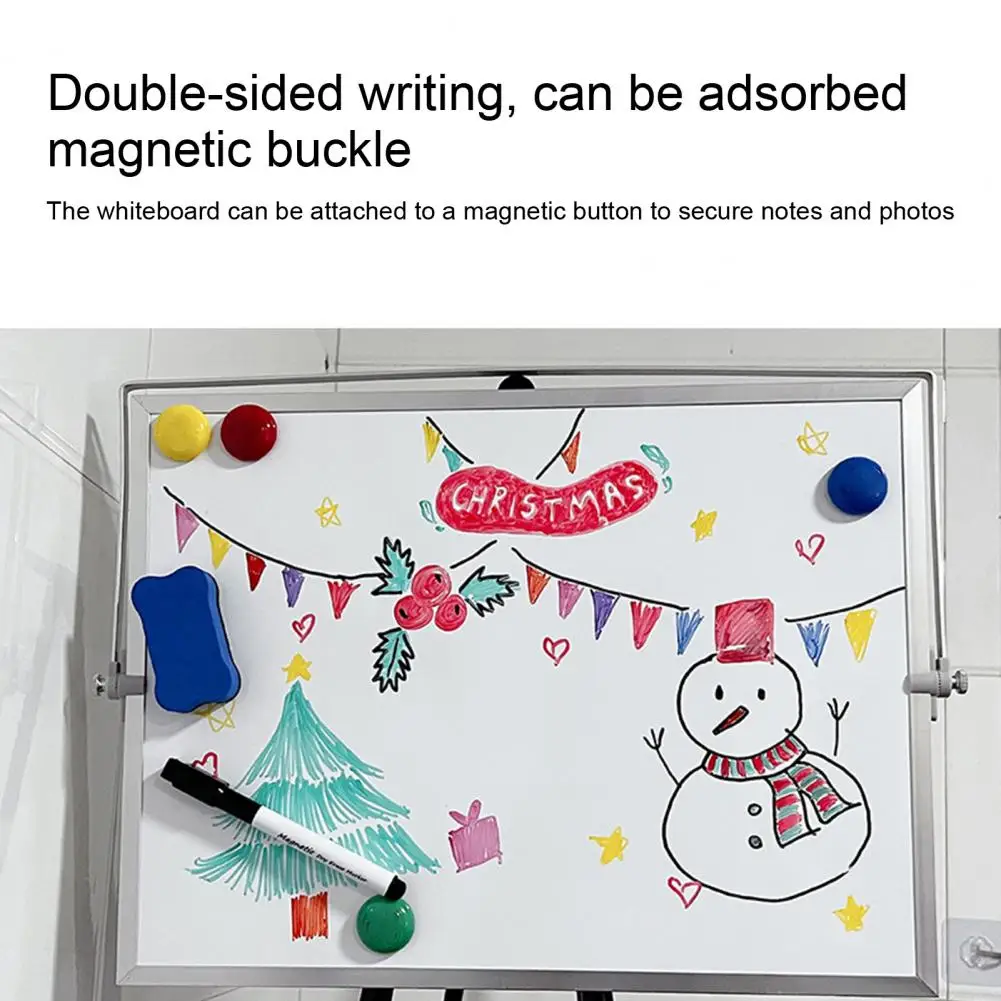 Kitchen Counter Whiteboard Magnetic Whiteboard Portable Double-sided Magnetic Desktop Ideal for Home Office Teaching