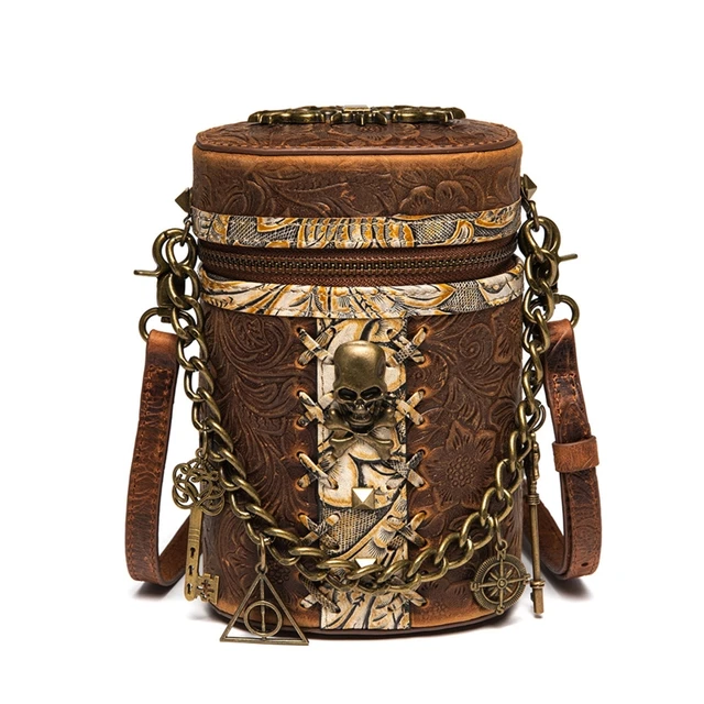 Изысканная сумка через плечо на цепочке, сумочка-мешок со скелетом, поясная сумка через плечо, подарок для друга на день рождения 1