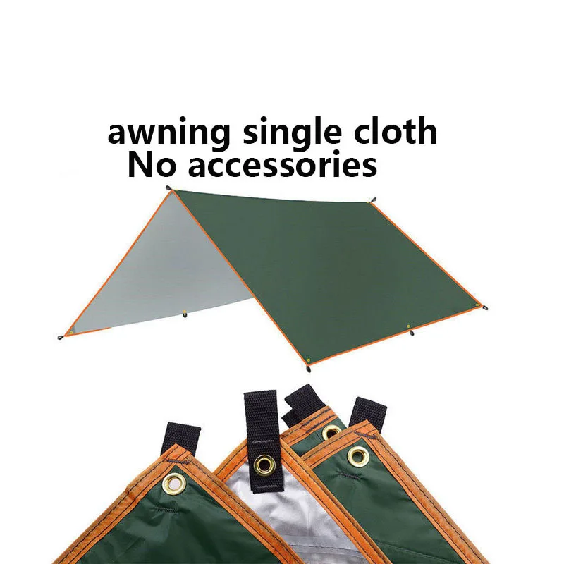 4x3m 3x3m Awning Waterproof Tarp Tent Shade Ultralight Garden Canopy Sunshade Outdoor Camping Hammock Rain Fly Beach Sun Shelter waterproof tarpaulin,tarpaulin rain cover,waterproof tarp,ultralight tarp,camping canopy,camping tent,sun shade sail,sunshade net,car side awning