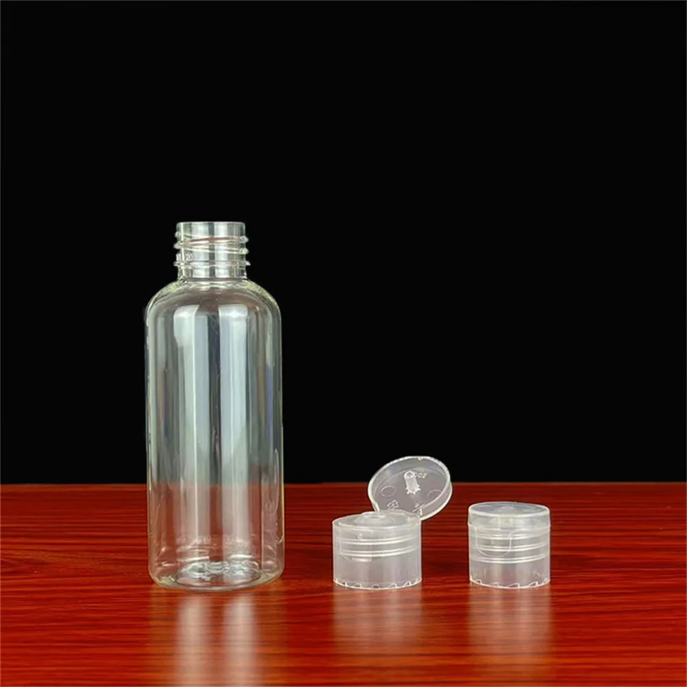 Refillable Transparent Travel Bottles, 10-100ml, Multi-use Cosmetic Dispensers
