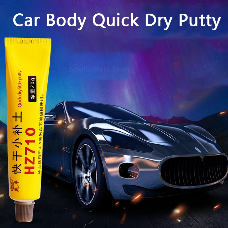 Automobile refinishing coating scratch repair putty filler car body repair tool set car accessories
