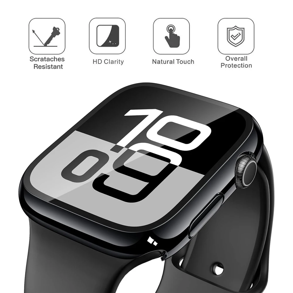 Premium Tempered Glass Screen Protector with PC Bumper