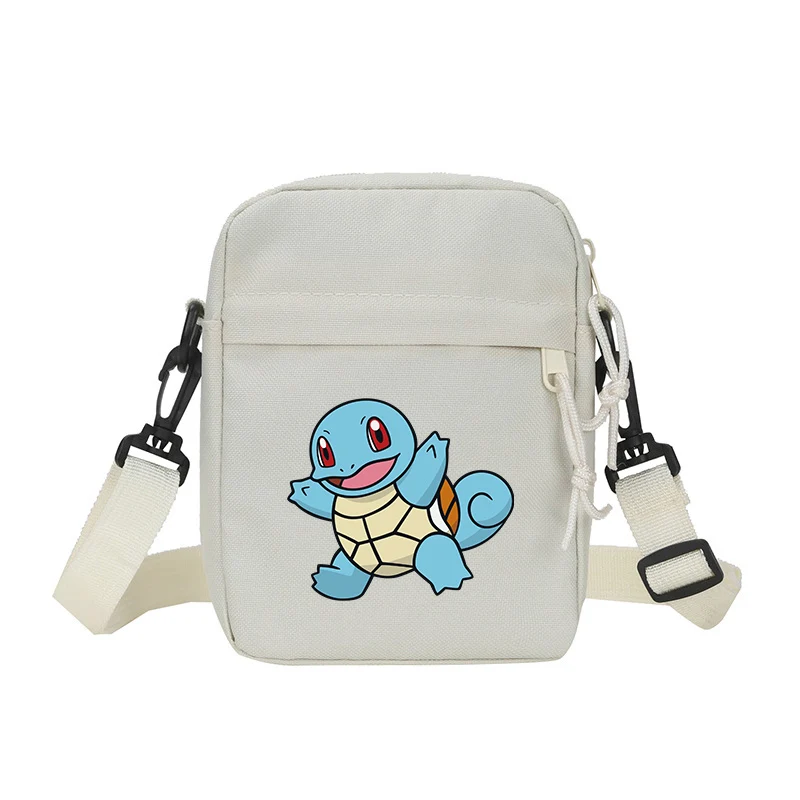 Borse a Tracolla per Uomo, Casual in Tela, Piccola Borsa con Cerniera, Stile Pokemon, Semplice Borsa a Tracolla per Uomo - immagine 5