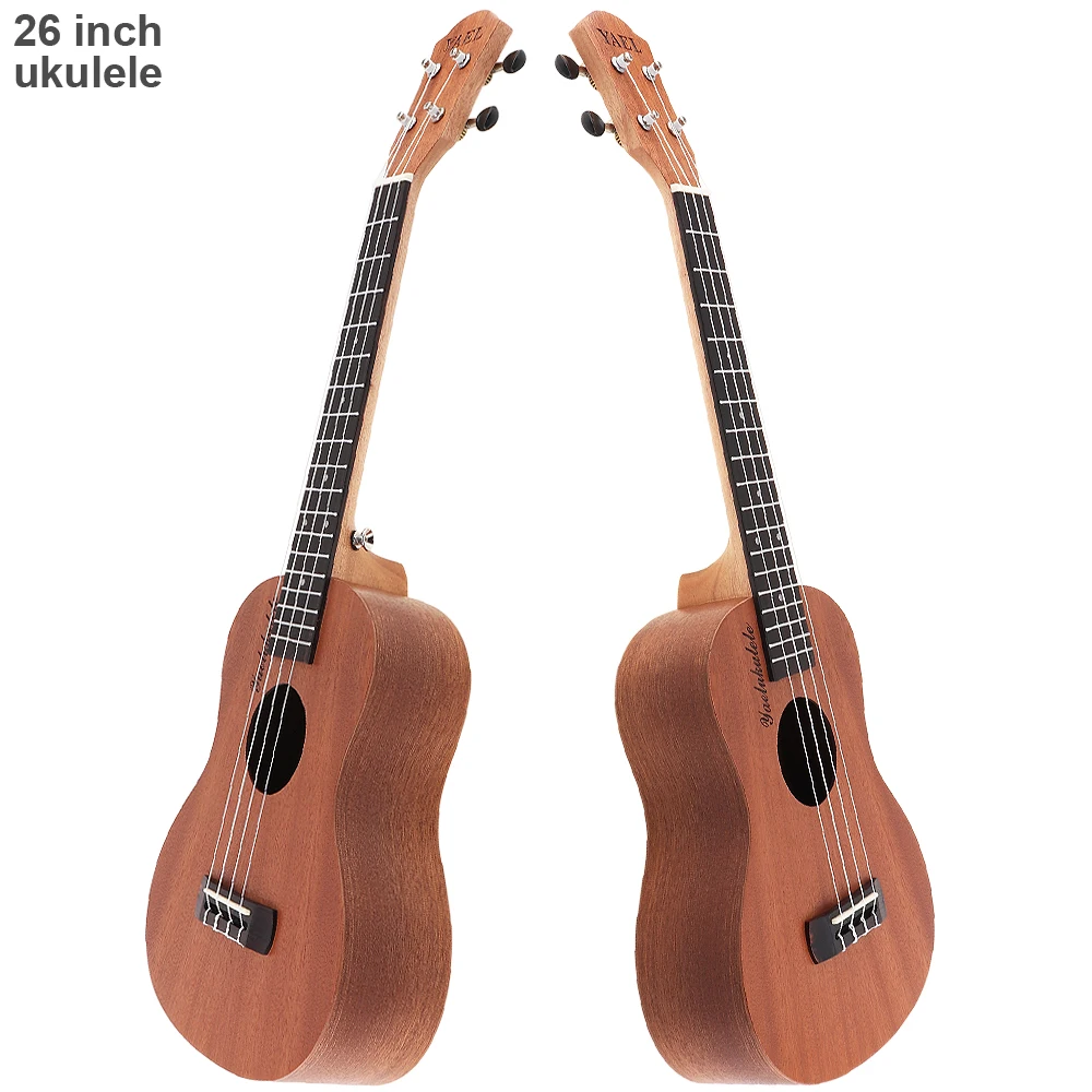 Ukulele Set Ukulele Strings 26 Inch Tenor Ukulele 18 Fret Sapele Wood Hawaii Guitar 4 Strings Mini Guitarra