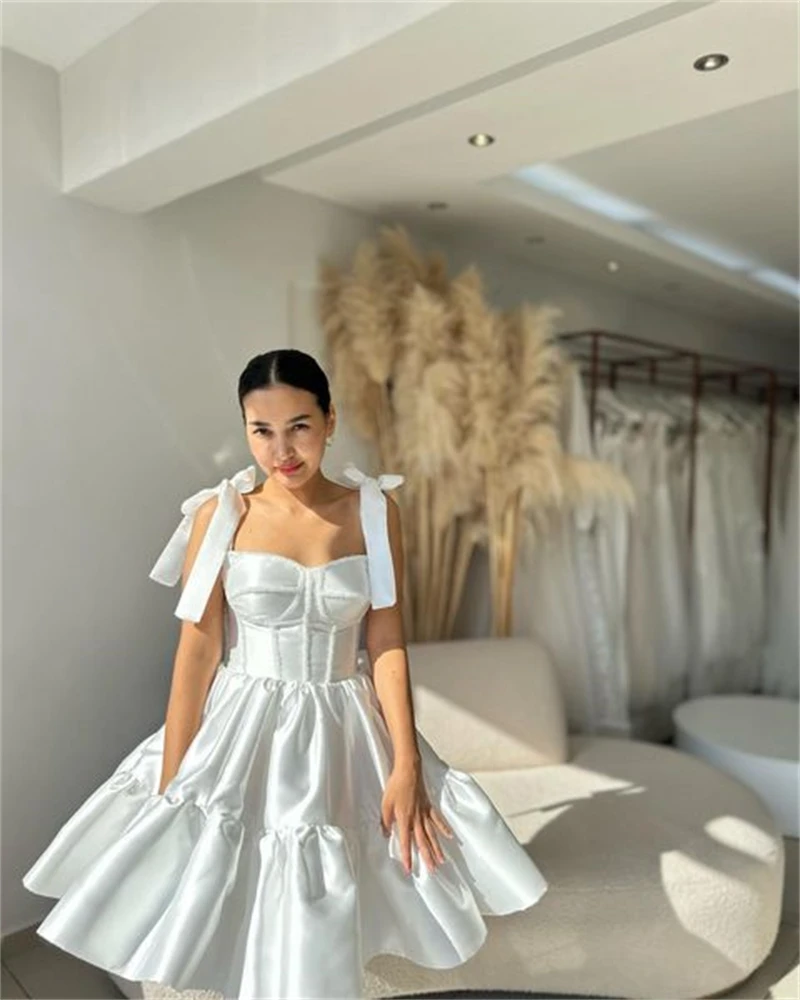 Рисунок 4 - Сексуальные короткие атласные свадебные