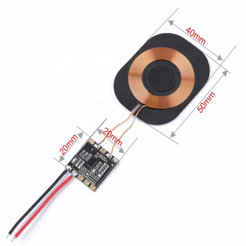 Custom.15w wireless receiver PCBA 12V/9v 15W power output wireless charging PCBA receiver charging module