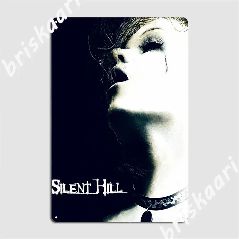 Silent Hill Metal Sign Custom Wall Pub Wall Decor Party Tin Sign Poster