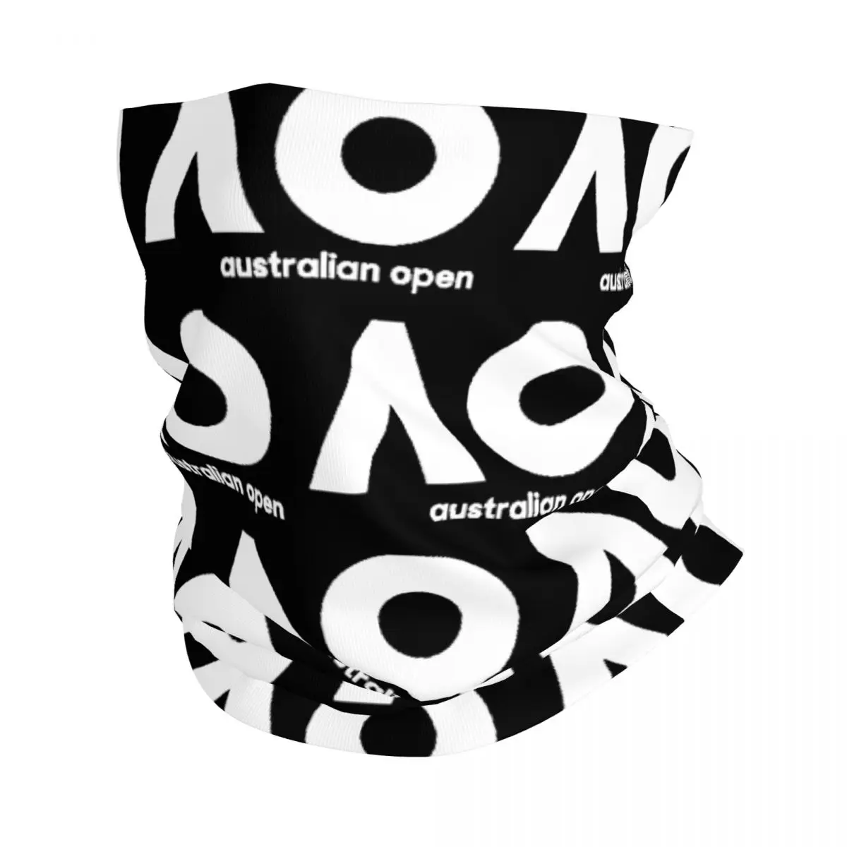 

Australian Open Neck Gaiter Printed Unisex Face Mask Scarf Warm Headband Hiking Windproof
