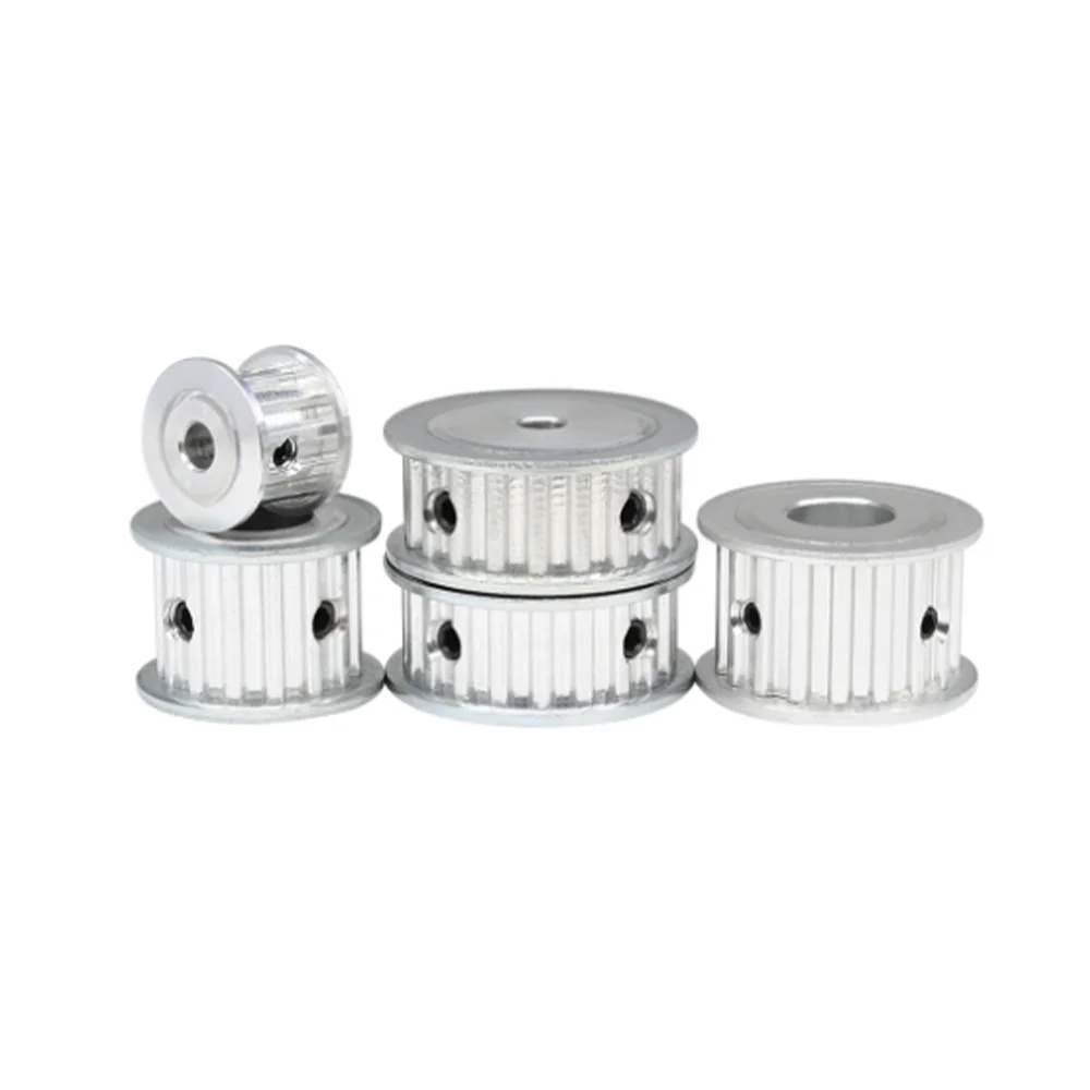 Timing Pulley T5-20T/22T pore size 5/6-15mm Alloy Wheels AF Shape Teeth Pitch 5mm Match With T5 Width 10/15/20/25mm Timing Belt
