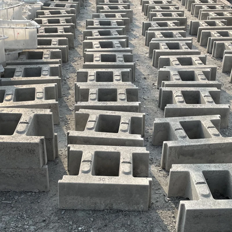 Prefabricated Concrete Drainage Renovation Of Square Hollow Bricks For Manhole Block Plastic Mold Sewer Ditch Combination