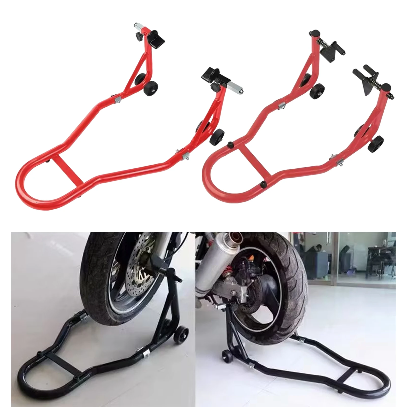 Clickovia Motorrad Rad-Balancer Faltbar - Für 5 Zoll Breite & 23 Zoll Felgen