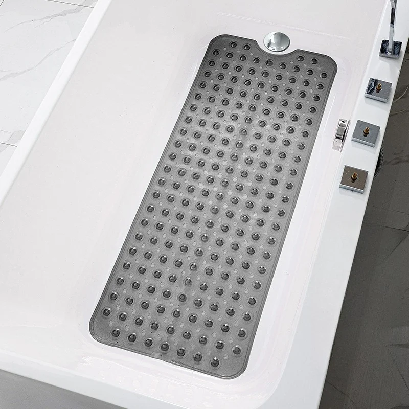 Non-Slip Machine Washable Bathtub and Shower Mat with Drainage Holes