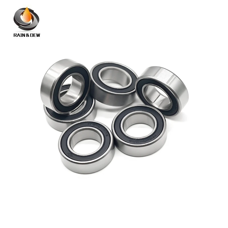 10 Kugellager 17x31x10 Mm – 173110-2RS, ABEC-1, Chromstahl, 2RS-Dichtung, Für Skateboards & Kleinmaschinen