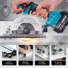 Hormy Brushless 5In Electric Circular Saw 125mm Mini Cordless 45° Adjust Woodworking Power Tools For Makita 18V Lithium Battery 3