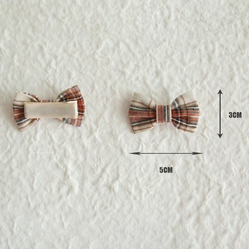10Pcs/Lot Children's Girl Hairpins Cute Headwear Hair Accessories Bow For Babys Scrunchie Hair Clips Kids Barrettes Headwear 6