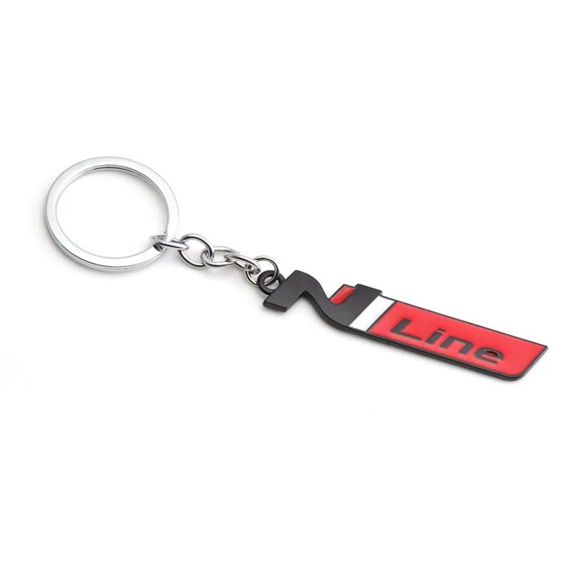 Keyring for N, N Line Models | i10 i20 i30 Kona Elantra Sonata Tucson  Veloster i30N Fastback Keychain - N Performance Steel Accessories