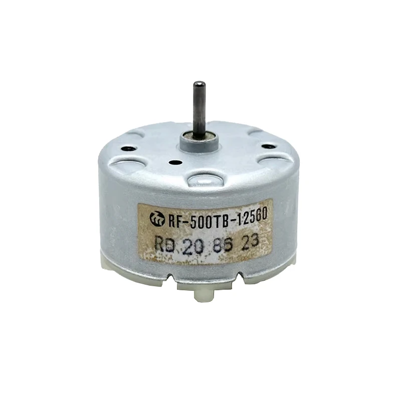 MABUCHI RF-500TB-12560 Mini 500 silnik elektryczny Micro 32MM okrągły silnik wrzecionowy DC 5V 6V 9V 12V 5600RPM silnik szczotka metalowa