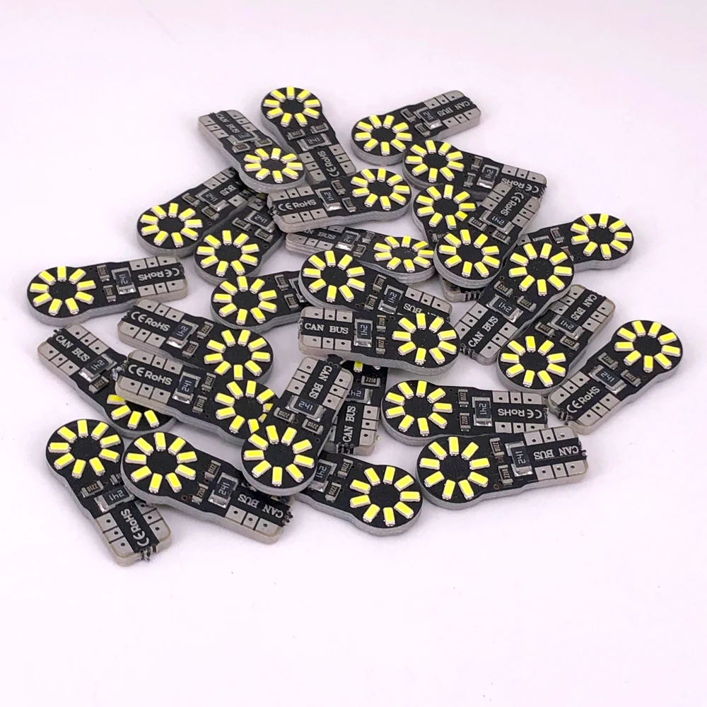 �ڵ��� T10 LED 100 194 W5W 168 SMD 18 LED �ڵ� ��� ���� ���� ���� ���̵� ���� DC12V, 3014 ��