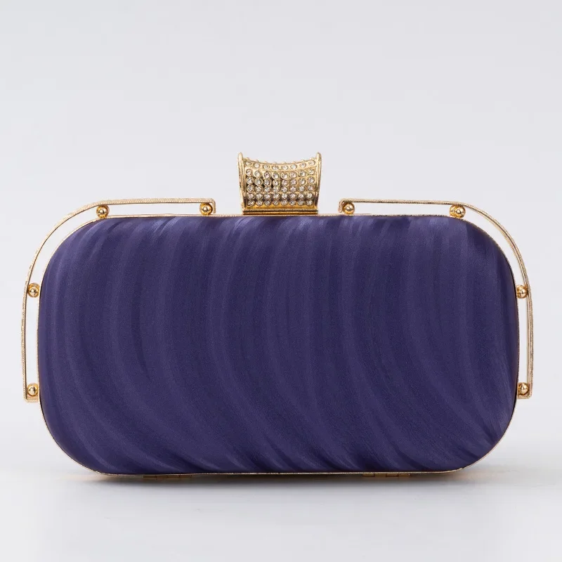 Trendy Simple Pu Small Handbags For Women Classic Fashion Solid Color Evening Bags Wedding Prom Party Shoulder Bag Ladies Clutch